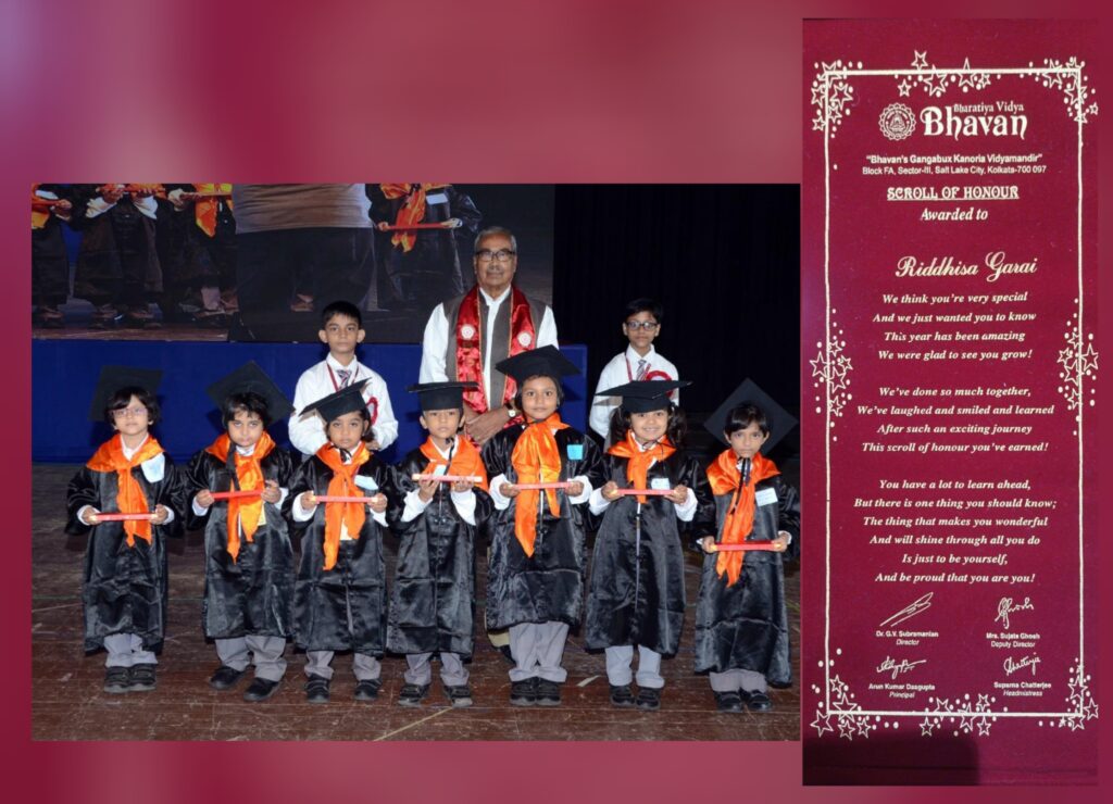 Bhavan’s Gangabux Kanoria Vidyamandir Graduation Ceremony