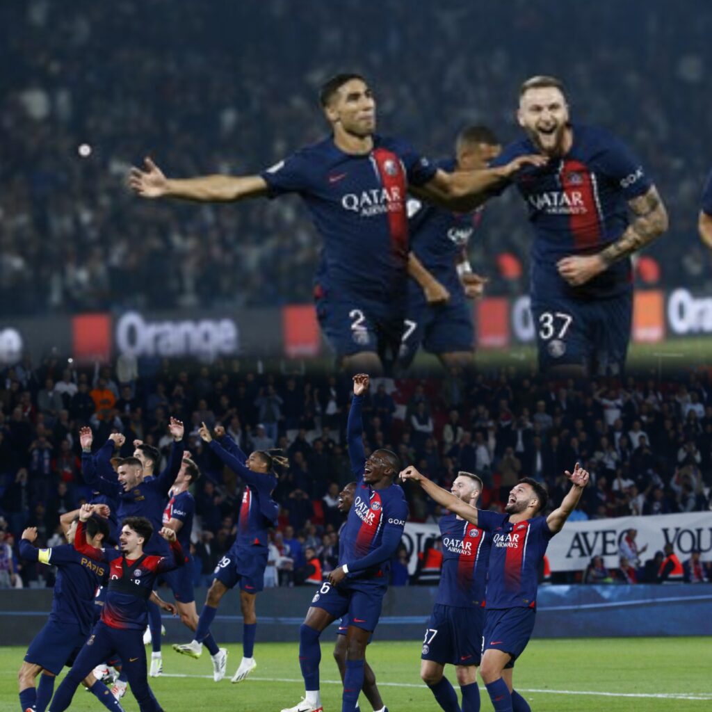 PSG 4-0 Marseille: Achraf Hakimi and Randal Kolo Muani star in Le