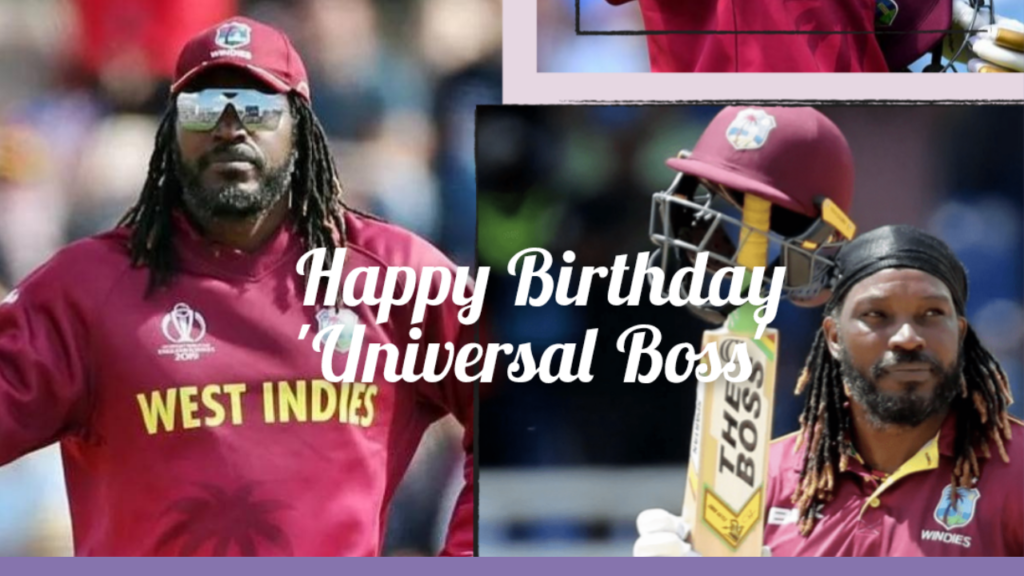 Happy birthday Chris Gayle