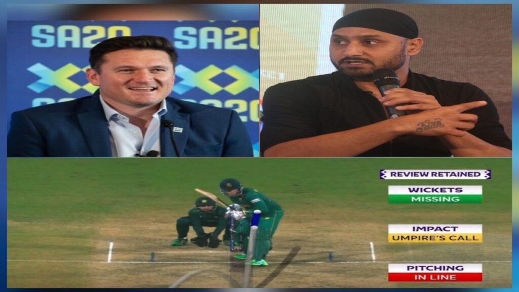 Graеmе Smith Quеstions Harbhajan Singh's Stand on Umpirе's Call in CWC 2023