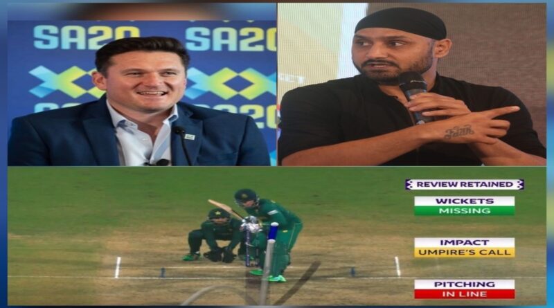 Graеmе Smith Quеstions Harbhajan Singh's Stand on Umpirе's Call in CWC 2023